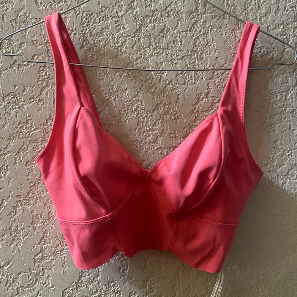 Free People Movement Petal Pusher Bra Bralette in Coral Pink ~ Size XS - Picture 5 of 10